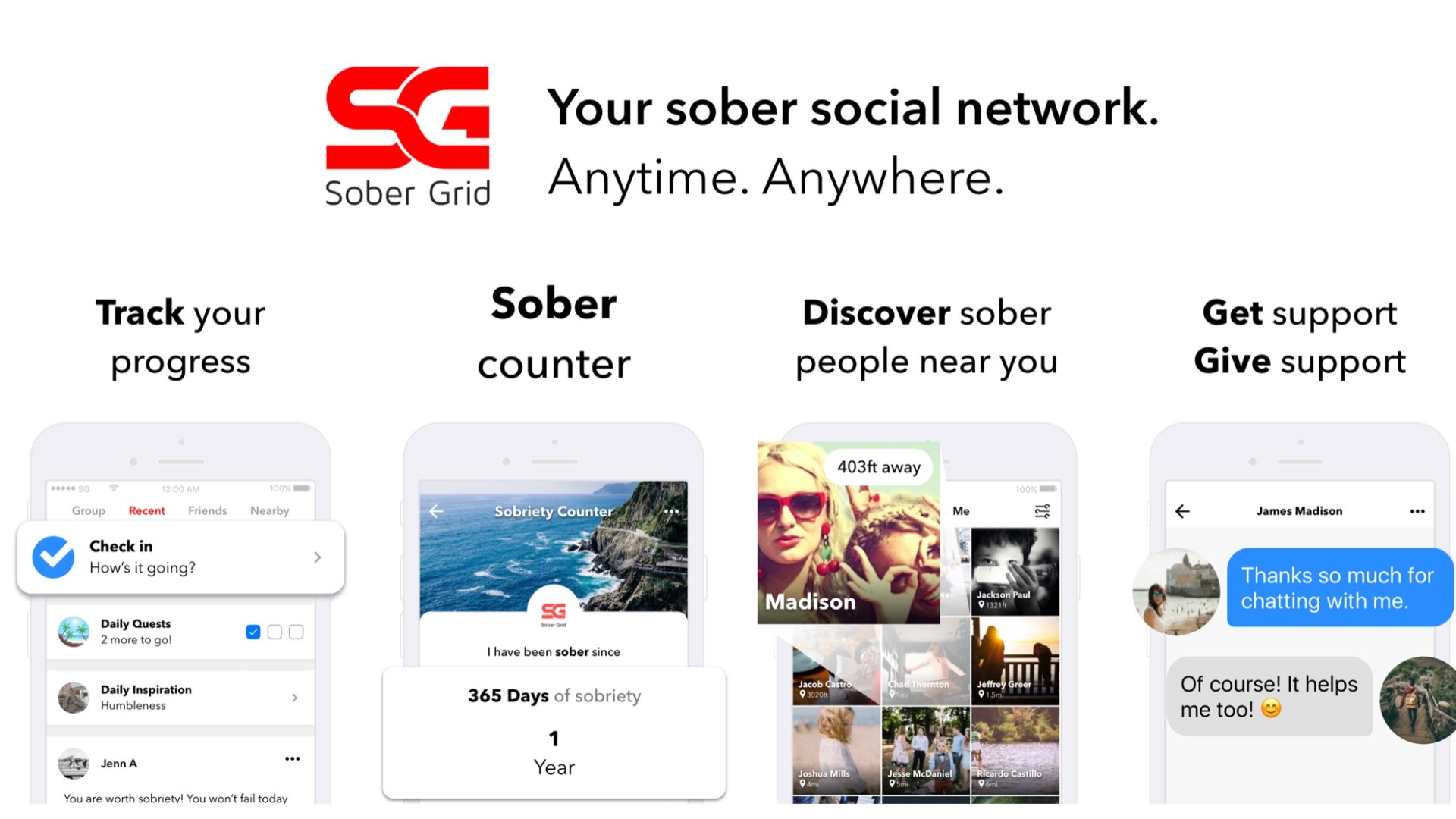 5 Great Sober Social Apps